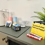 Design City Apt Daisy - Modern, Zentral, Kaffeebar