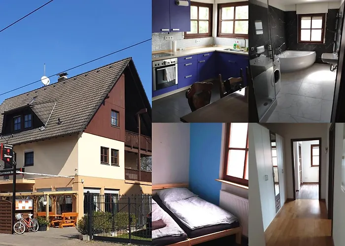 Ferienwohnung Mit 123Qm Fuer 8 Personen Mit Sehr Grossem Garten, Einfache Innen-Ausstattung