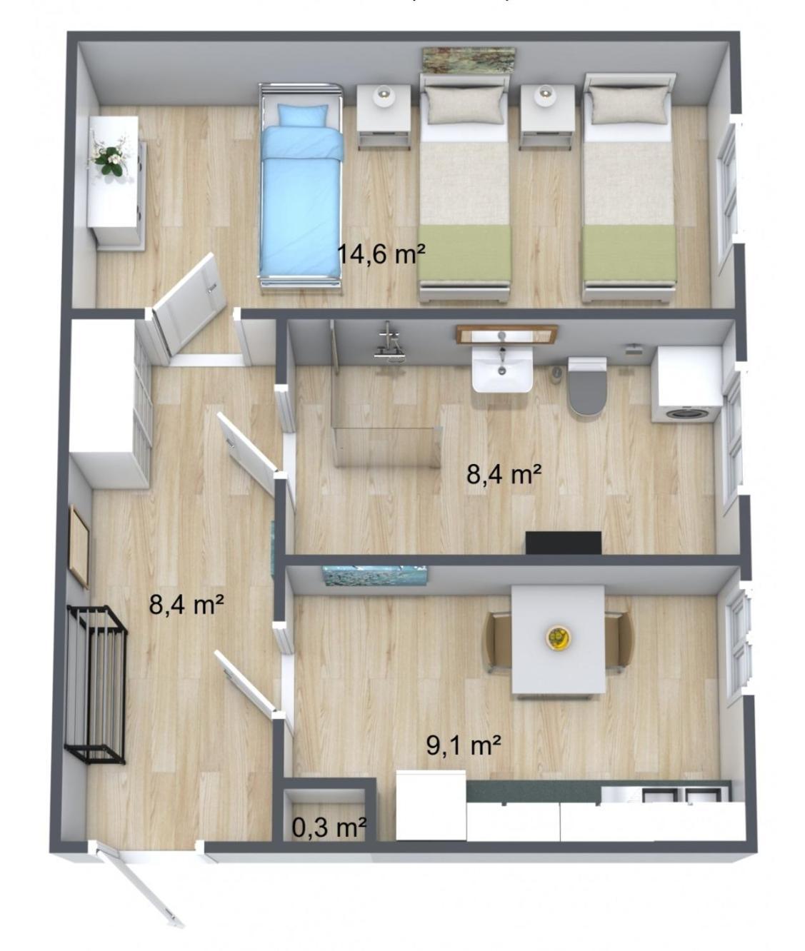 Zollikof Aparts - Sauna & Studioapartments Aparthotel