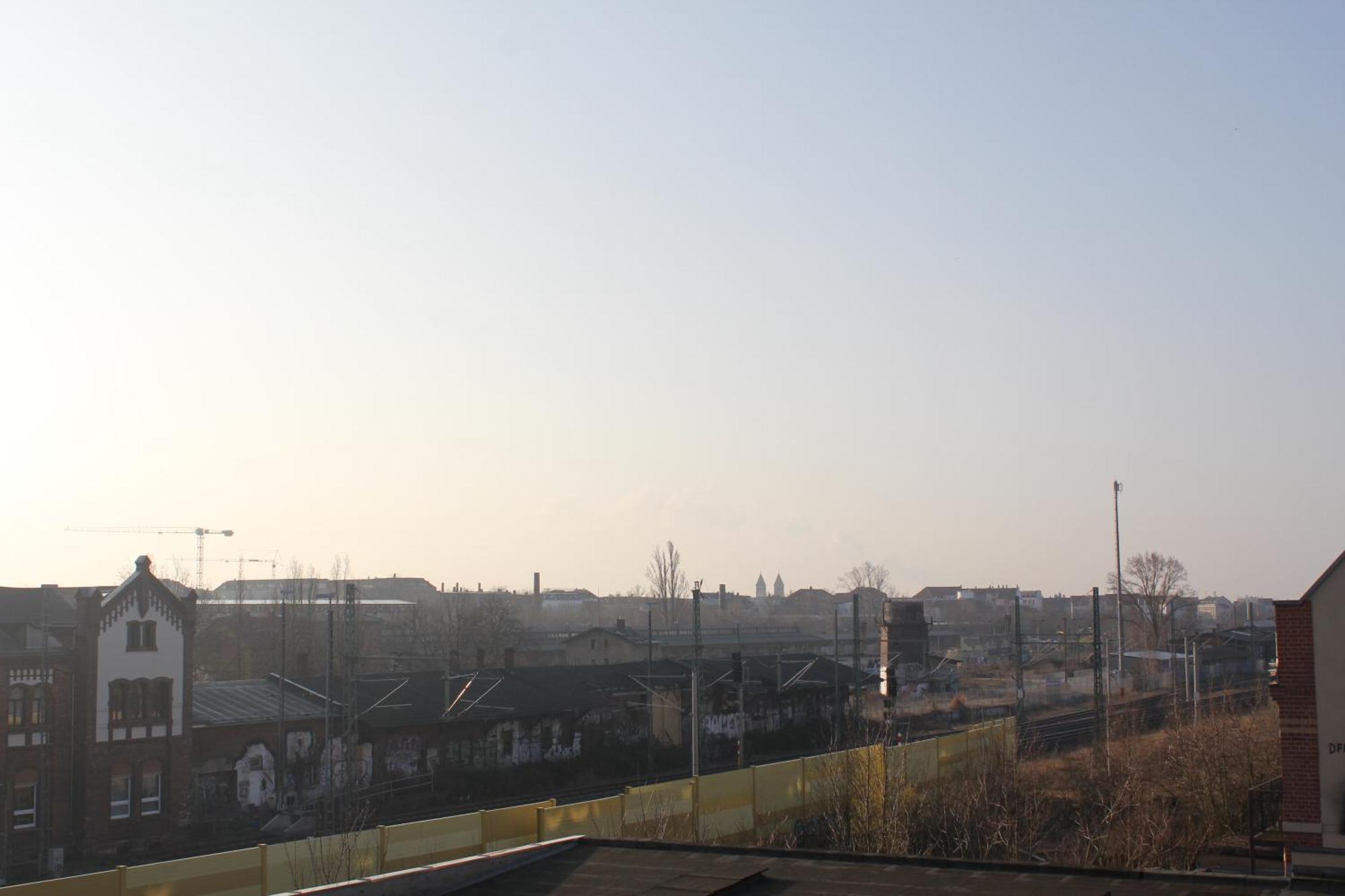 Appartement Kleine Wolke - Dachgeschoss Mit Klimaanlage Und Ausblick Leipzig