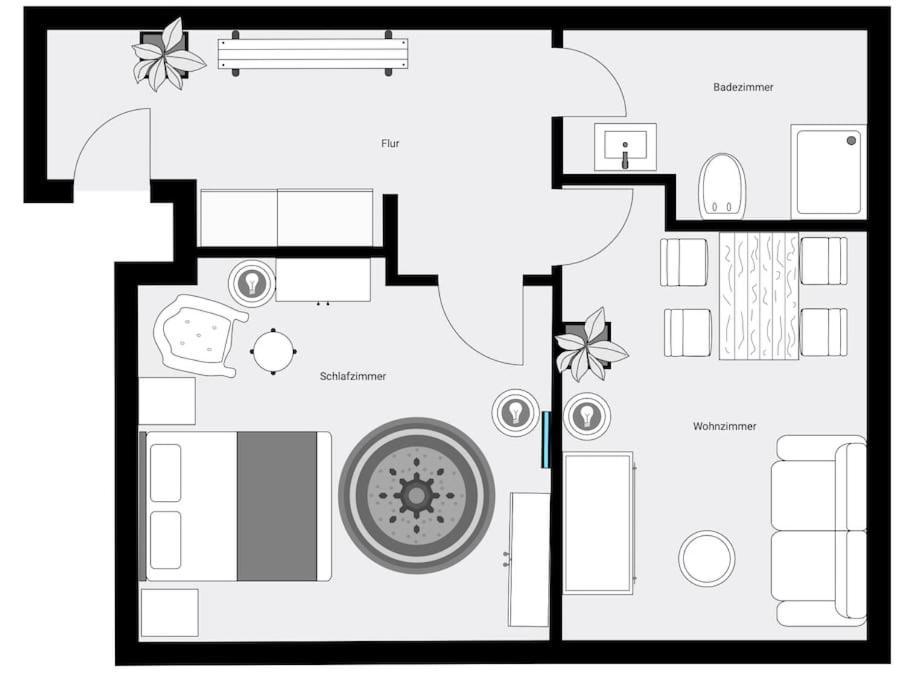 Urbanes Wohlfuehlparadies Apartment *