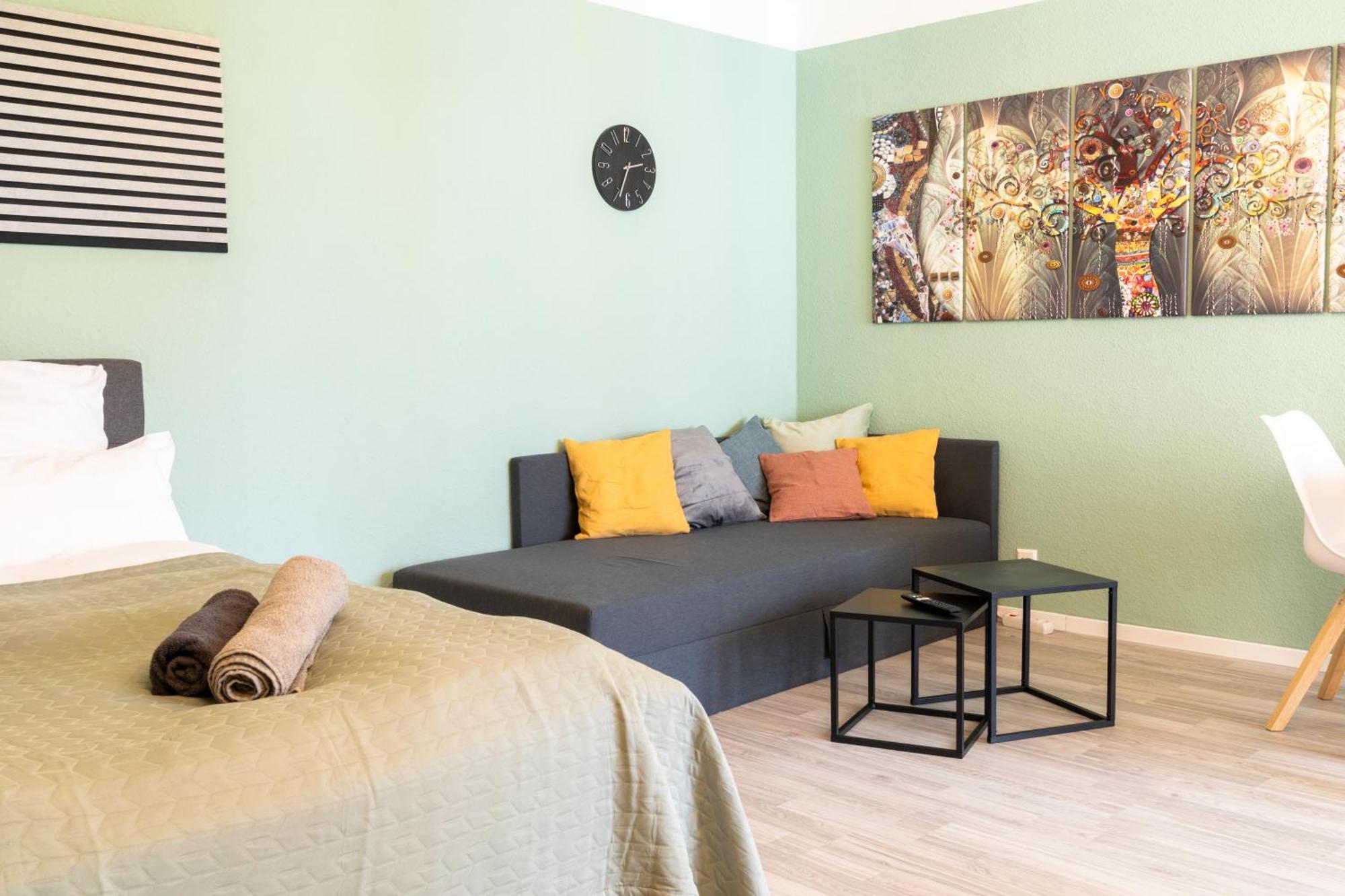 Appartement Shanti - Studio, Suedvorstadt, Balkon, Tv *