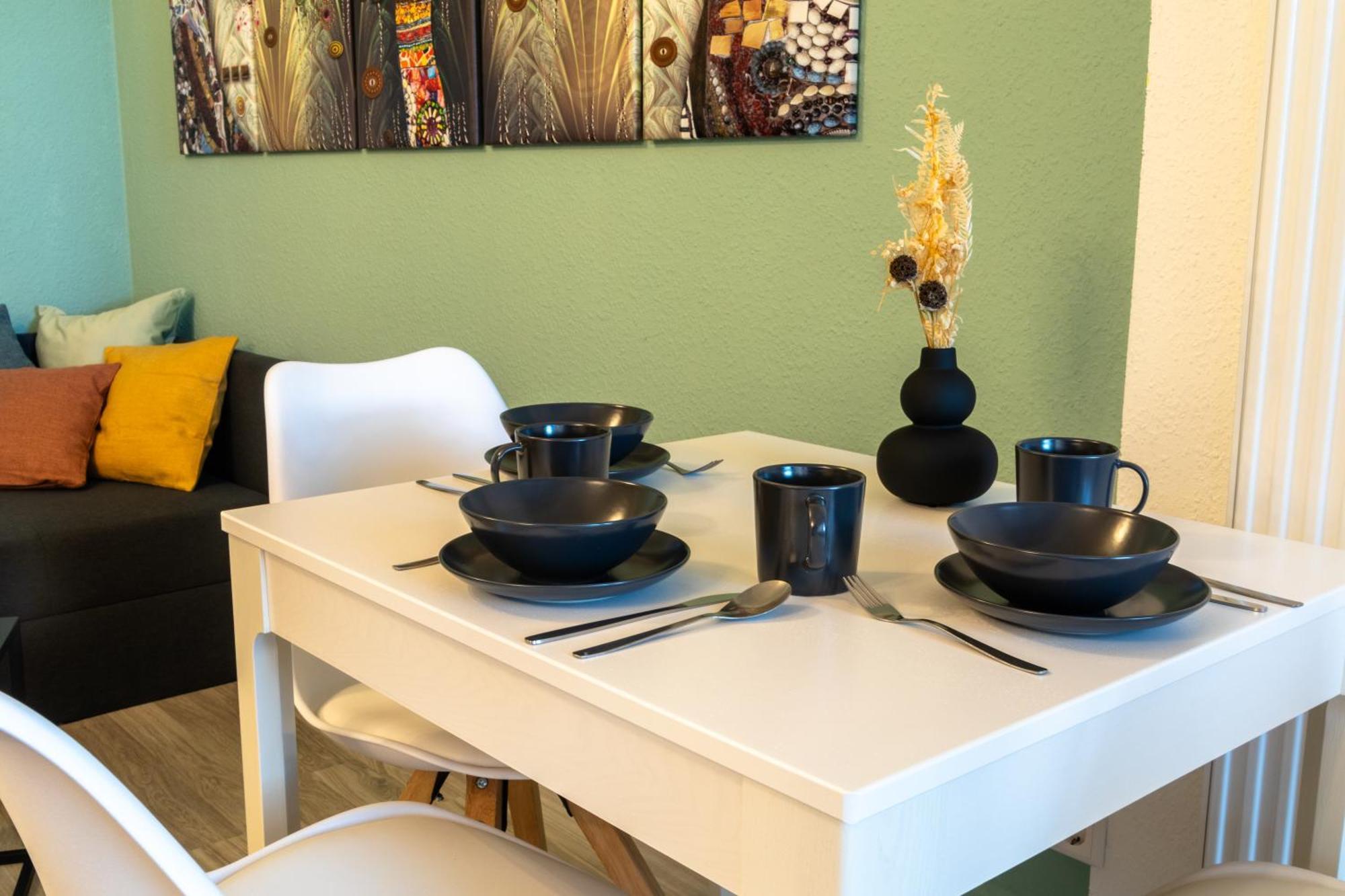 Appartement Shanti - Studio, Suedvorstadt, Balkon, Tv
