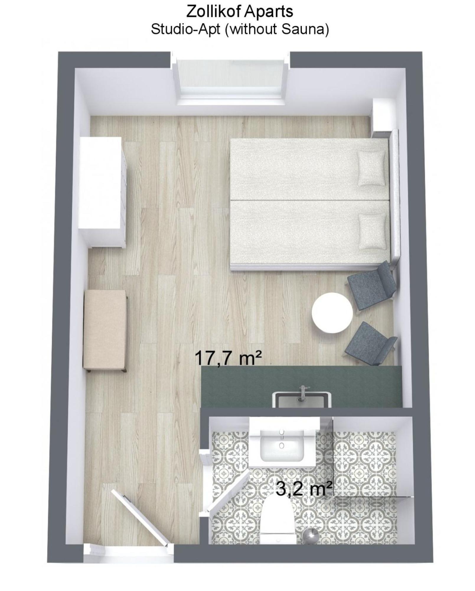 Zollikof Aparts - Sauna & Studioapartments Aparthotel