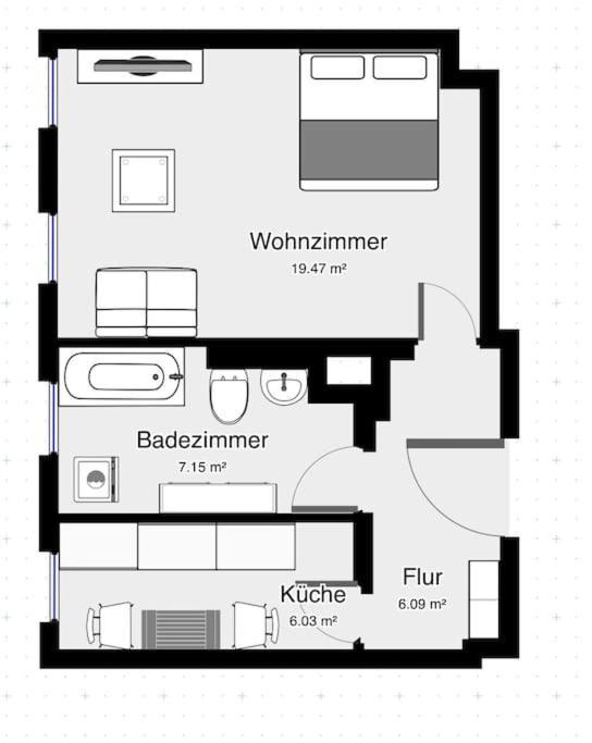 Zentrales Gemuetliches In Der Suedvorstadt Appartement Leipzig