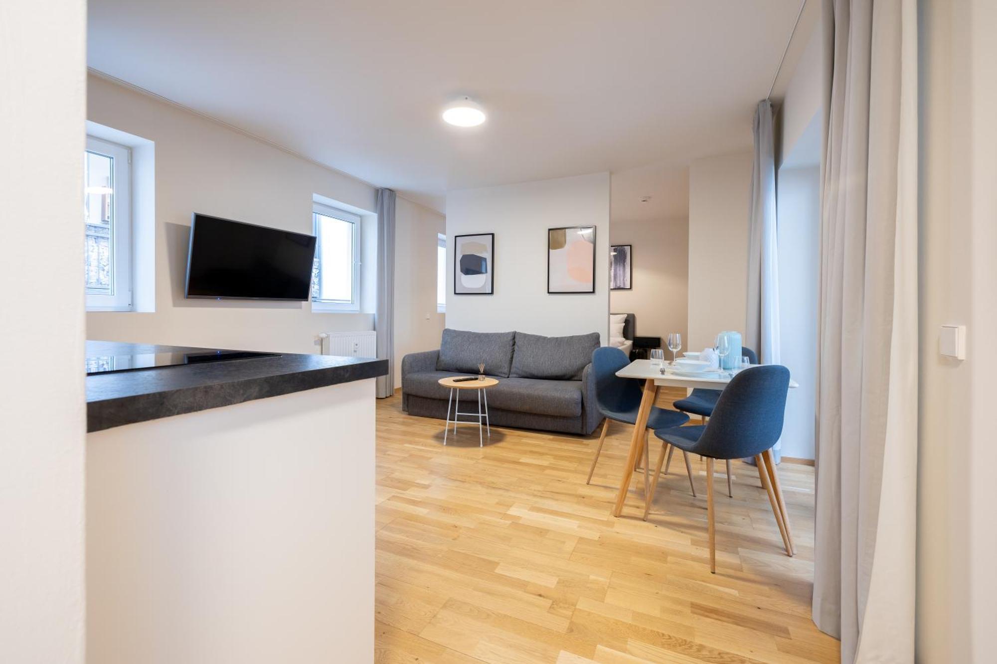 Bright Zentrum-west Stadion - Neueroeffnung - New Opening Appart hôtel *