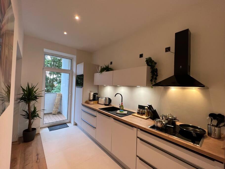 Appartement Soul-apartment Balkon Privatparkplatz 2 Boxspringbetten 55zoll Tv Wlan