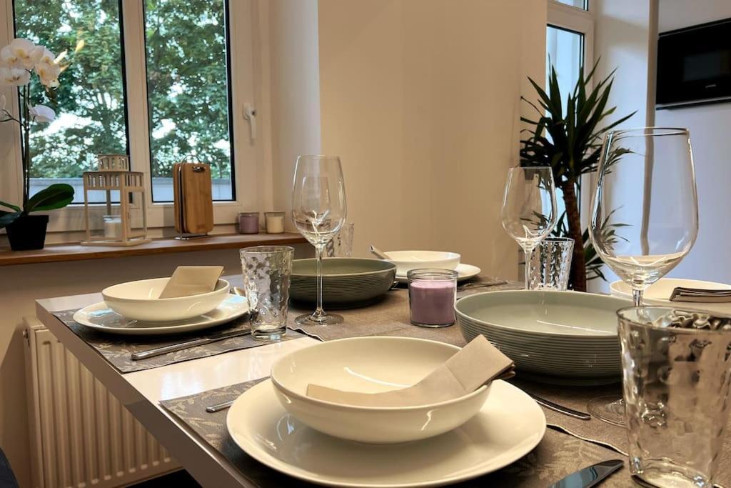 Appartement Soul-apartment Balkon Privatparkplatz 2 Boxspringbetten 55zoll Tv Wlan