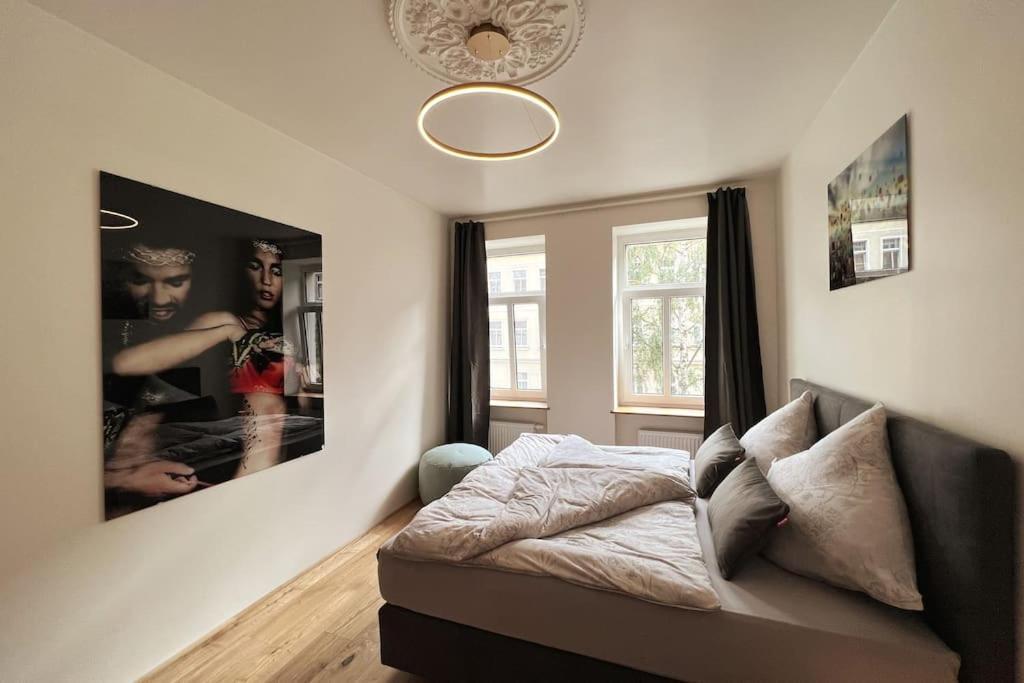 Appartement Soul-apartment Balkon Privatparkplatz 2 Boxspringbetten 55zoll Tv Wlan Leipzig