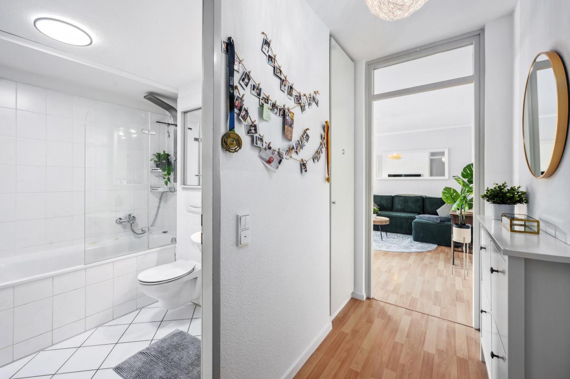Traber 1 Sz Balkon Parkplatz & Sehr Ruhig Appartement Leipzig