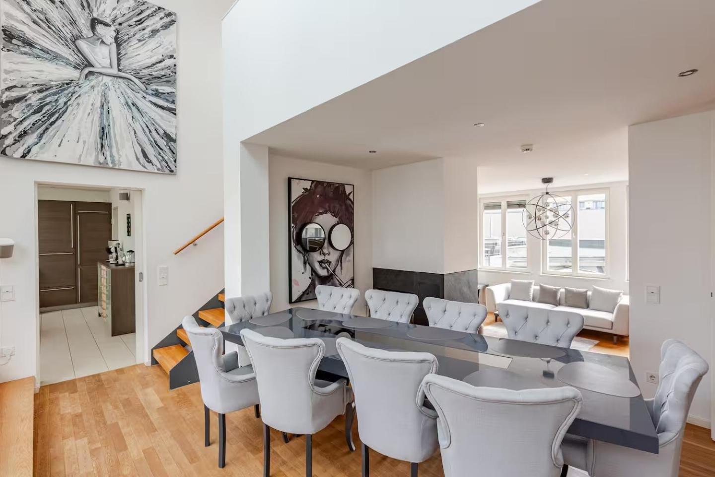 10-12 Personen - Luxus Penthouse Zentrum - Thomaskirche Apartment *