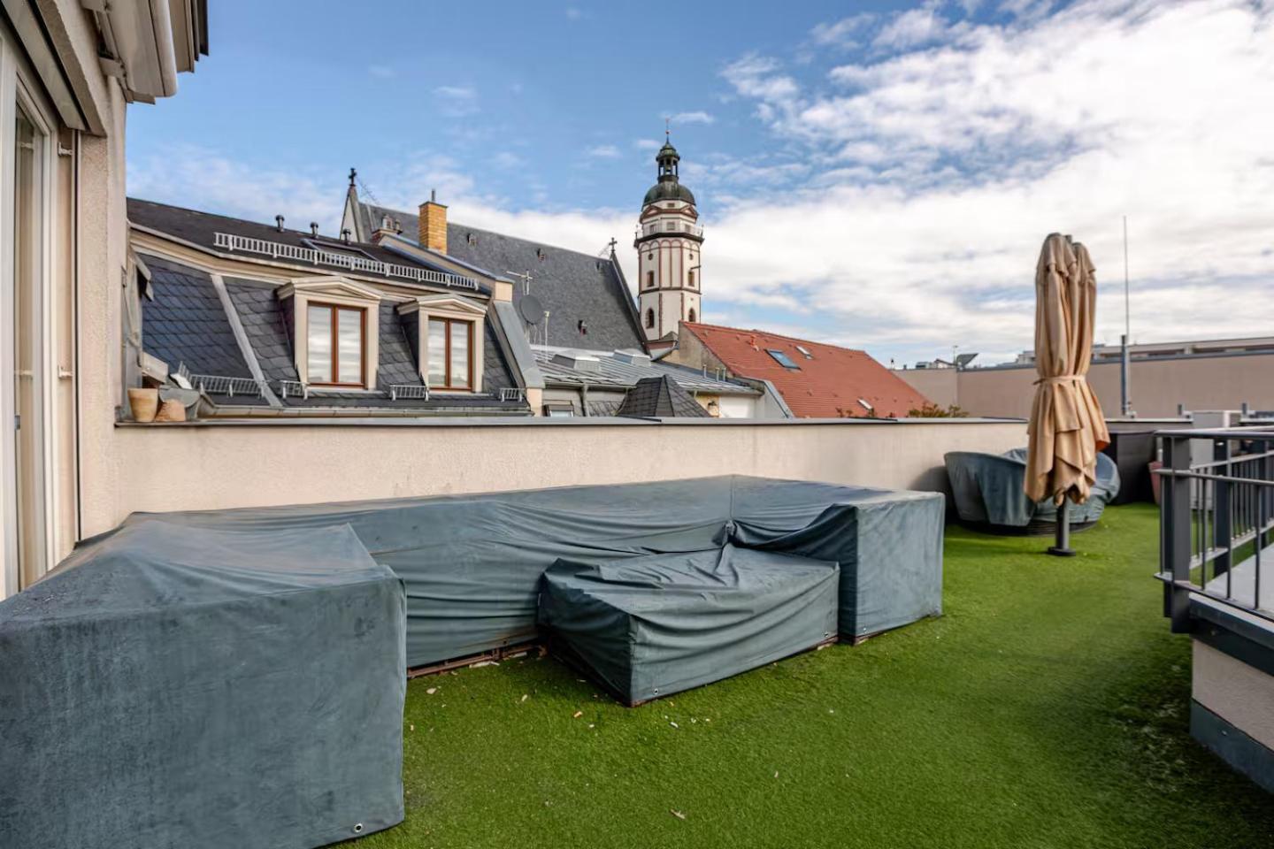 Apartment 10-12 Personen - Luxus Penthouse Zentrum - Thomaskirche *