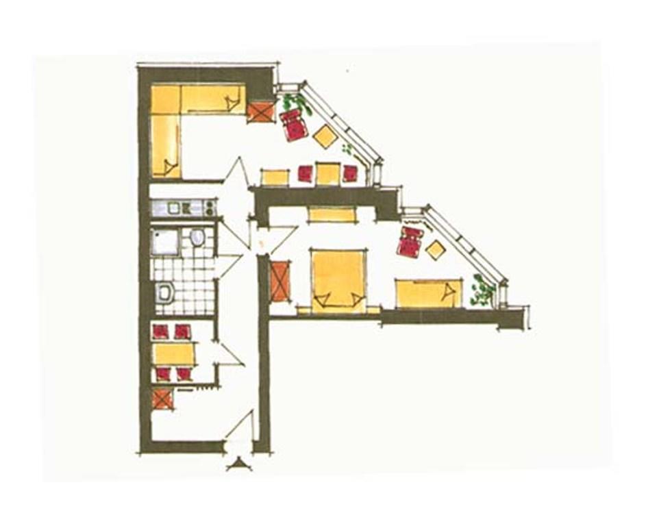 Appartement Zentrum/hauptbahnhof Leipzig