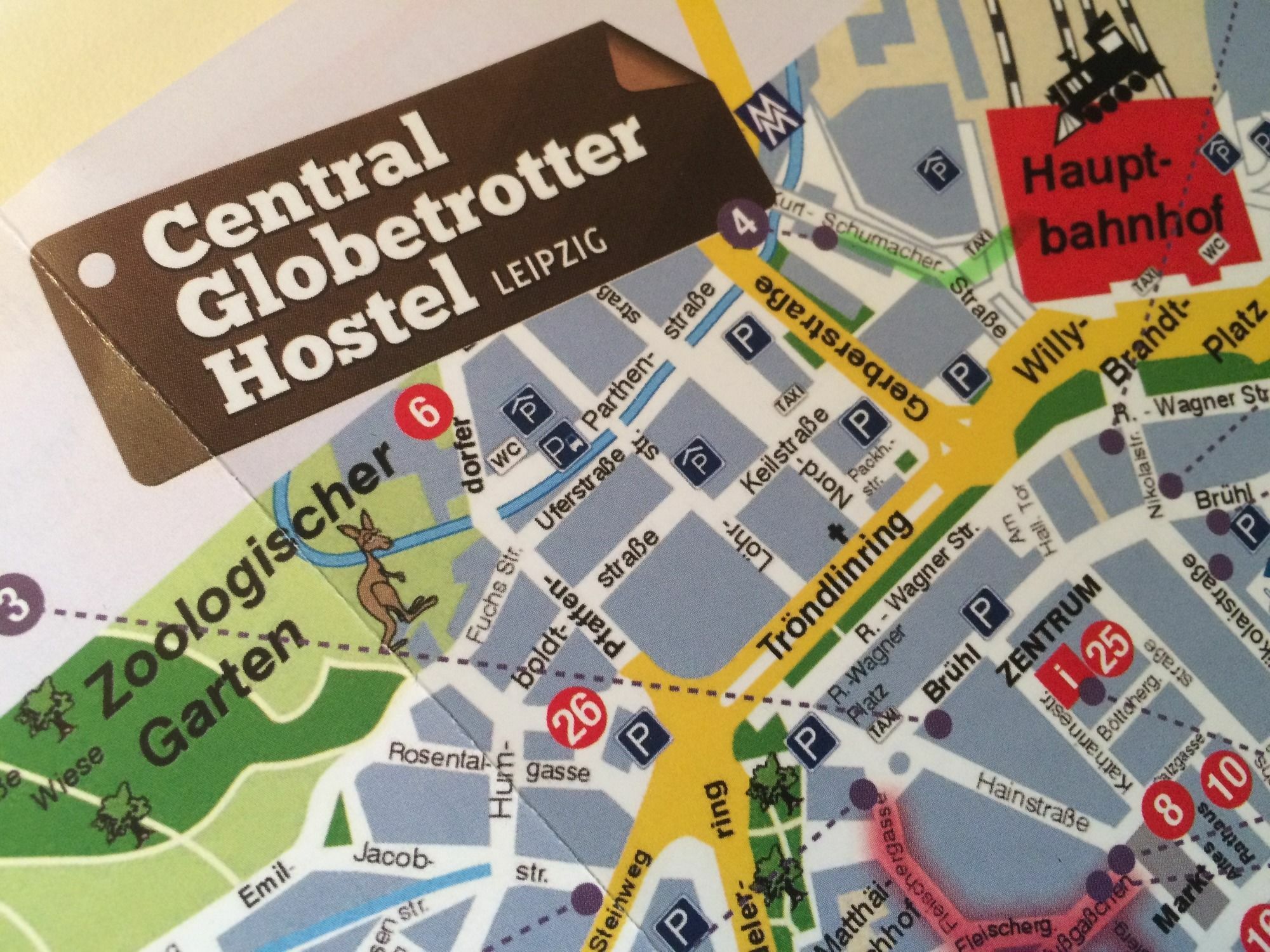 Globetrotter Hauptbahnhof Auberge de jeunesse Leipzig