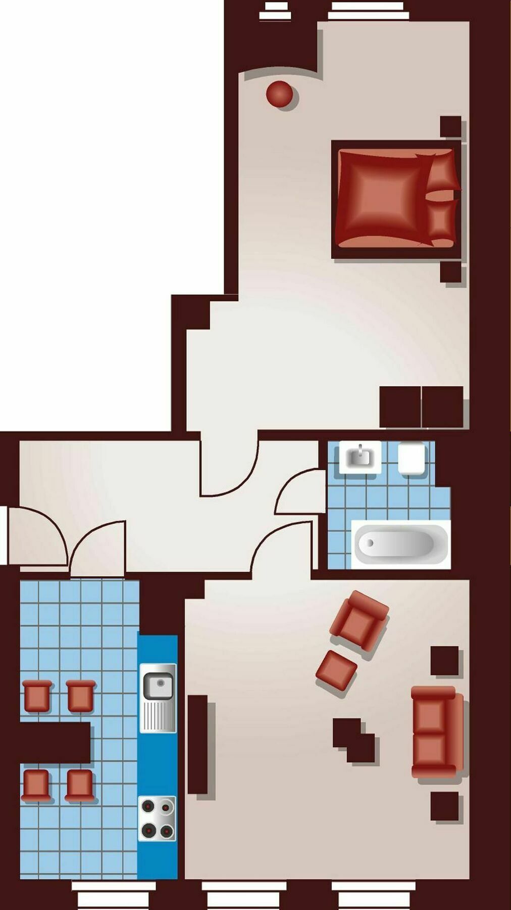 Apartmenthaus Feuerbach * Leipzig