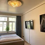 Soul-Apartment Balkon Privatparkplatz 2 Boxspringbetten 55Zoll Tv Wlan