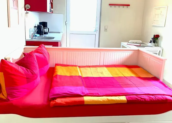 Die Senfbude - Klein Aber Fein - Wunderschoenes Studio-Apartment Mit Terrasse Und Stellplatz