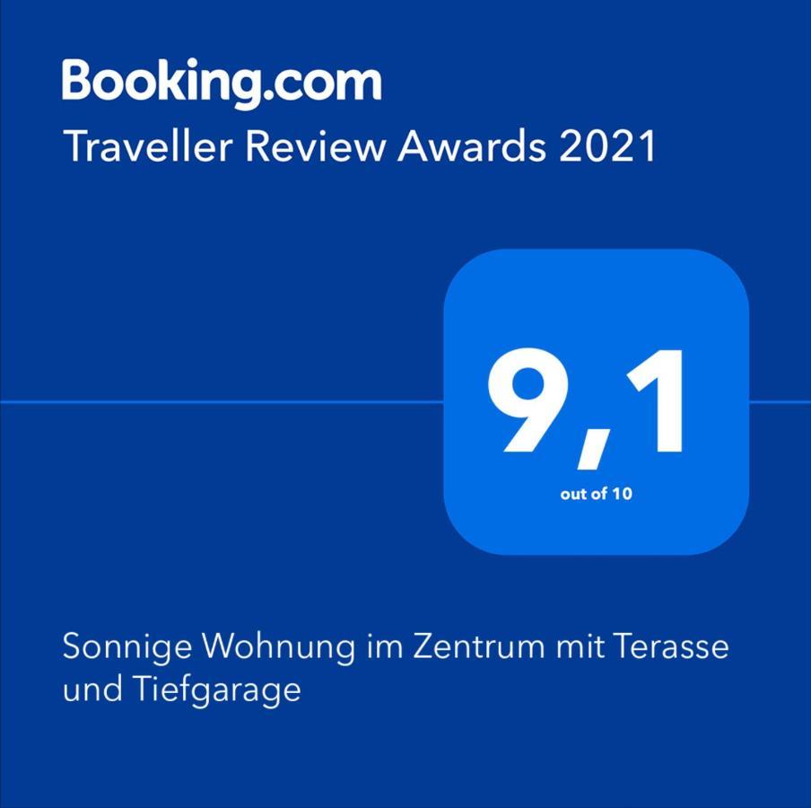 Sonnige Im Zentrum Mit Terrasse U Tiefgarage - Netflix & Prime Appartement *