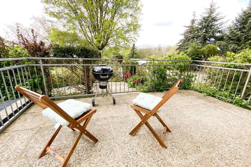 Appartement Am Auensee Mit Grosser Terrasse & Privat-parkplatz Leipzig