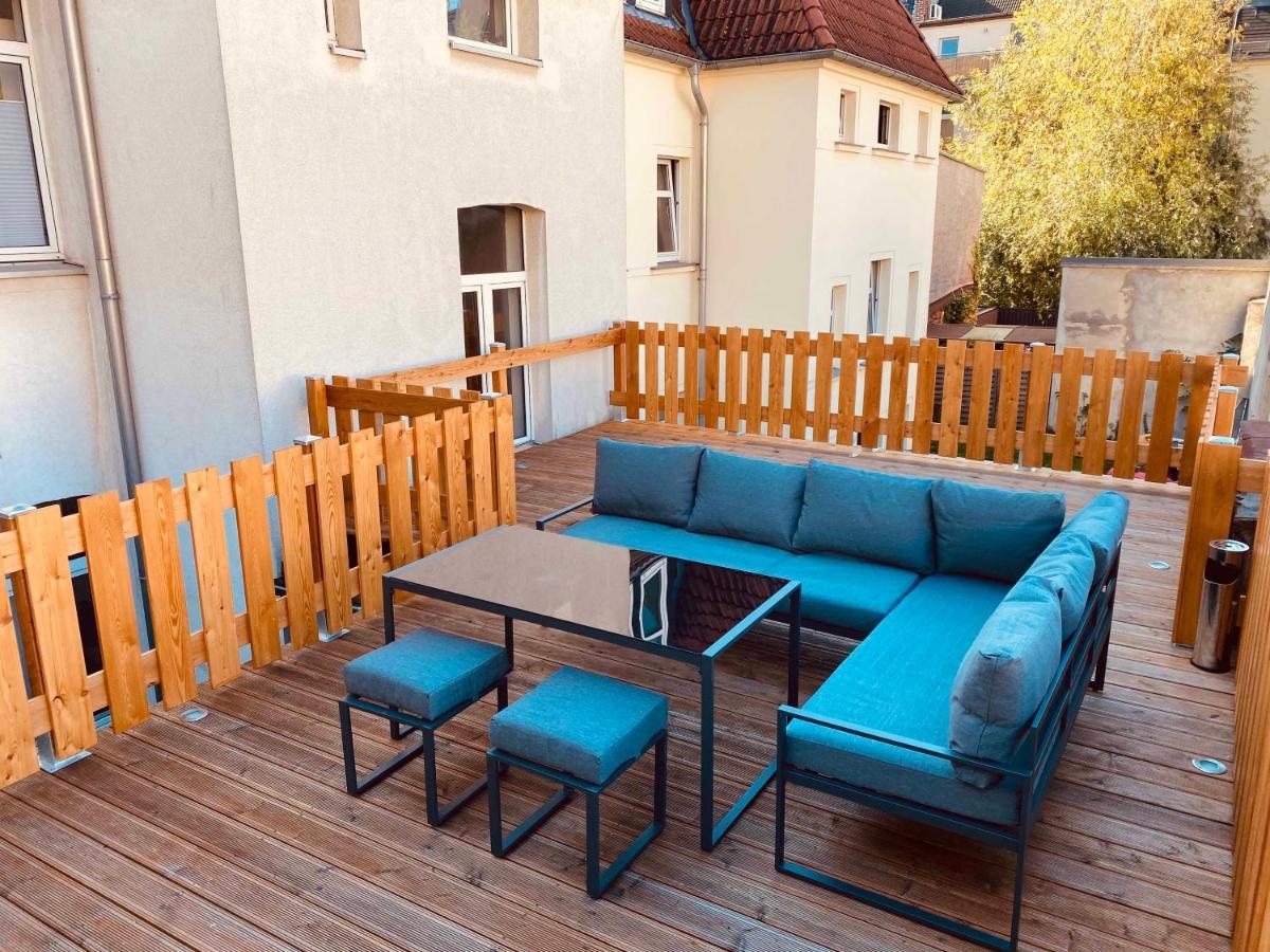 Appartement Grosser Terrassentraum In Klein Venedig Leipzig