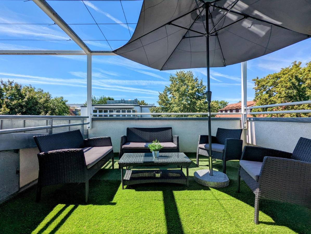 Leipzig-residenz Waldstrasse Am Zoo Und Red Bull Arena , Rooftop Mit 2 Dachterrassen Appartement