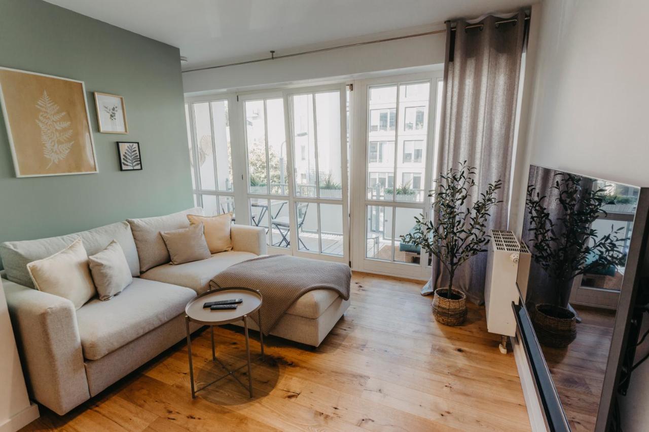 Apartment Traber Im Herzen Leipzigs Balkon Parkplatz