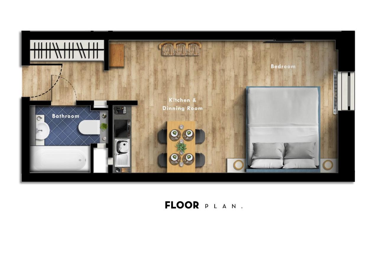 Appartement Arbio I Industrial In Bayerischer Leipzig