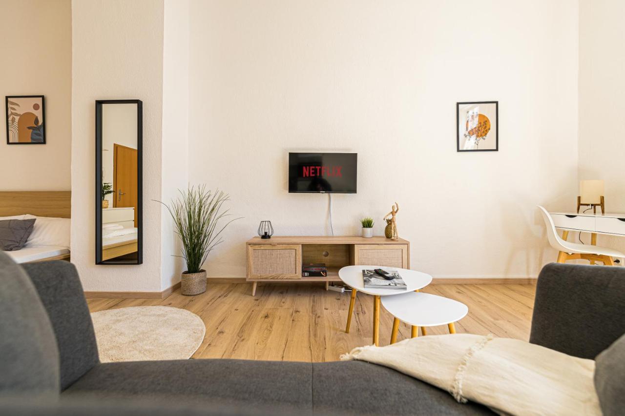 Appartement Zentral Clara-zetkin-park Kuche Netflix