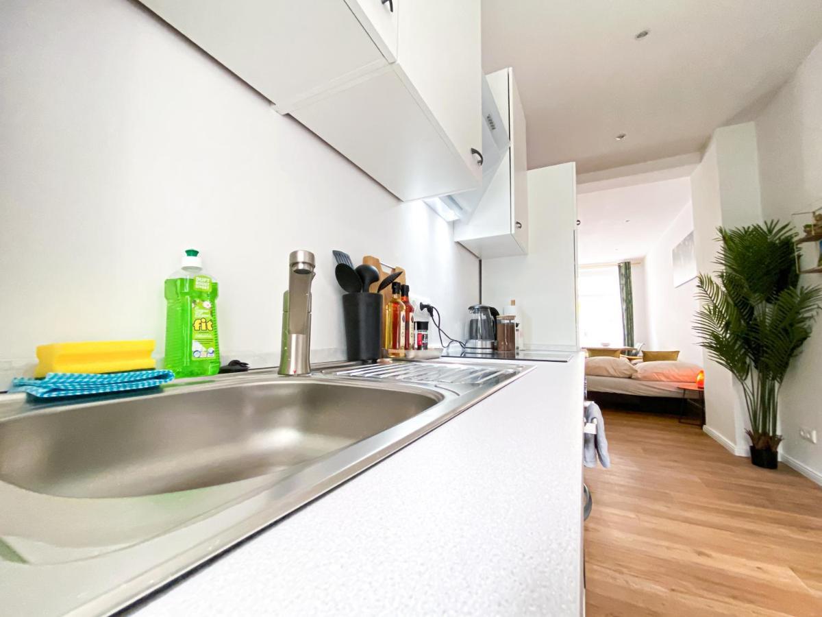 Freundliche Mit Regendusche, Kueche, Waschmaschine&trockner, Tv, Wlan Appartement Leipzig
