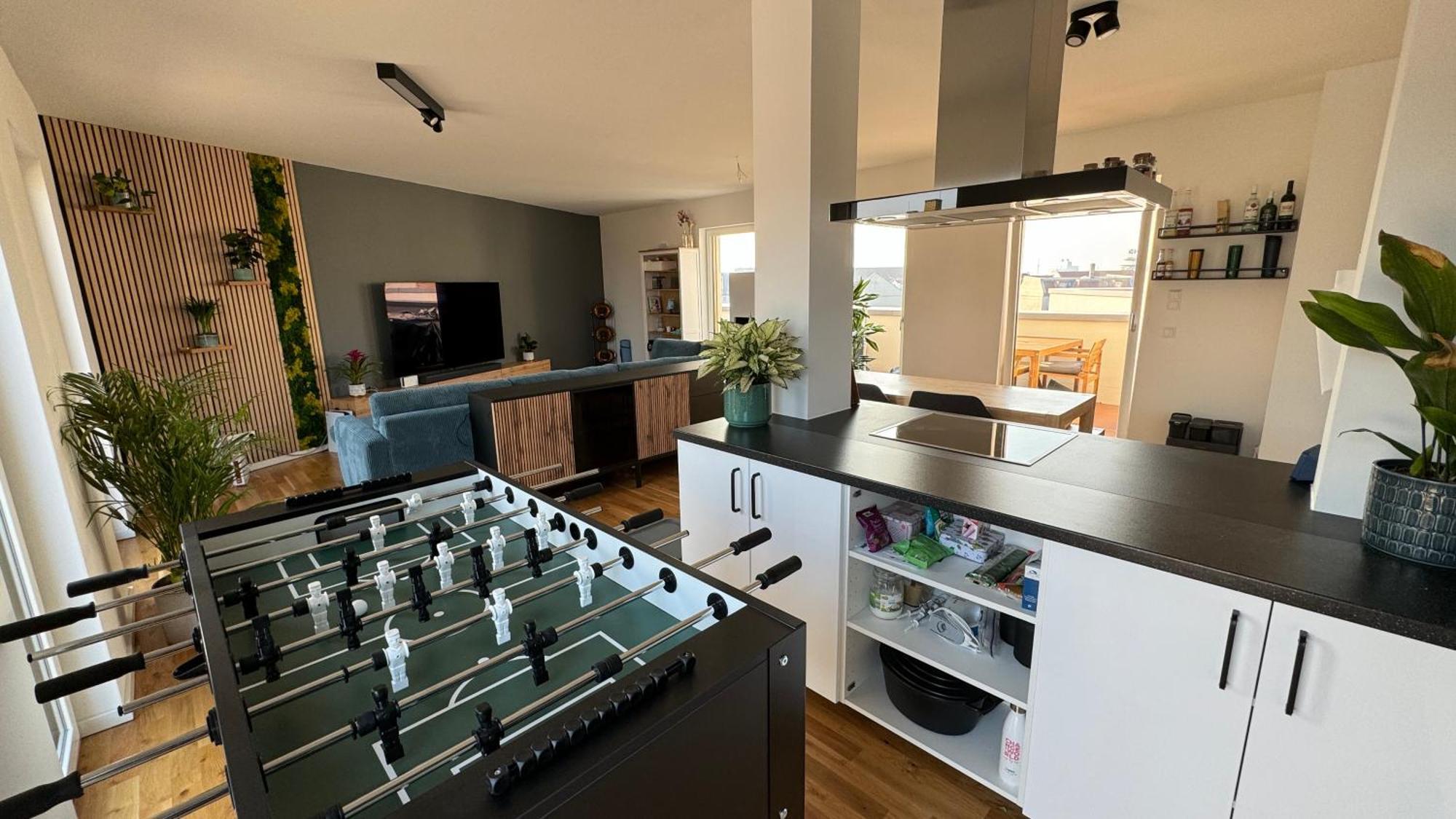 Moderne Penthousewohnung In Zentrumsnaehe Appartement Leipzig