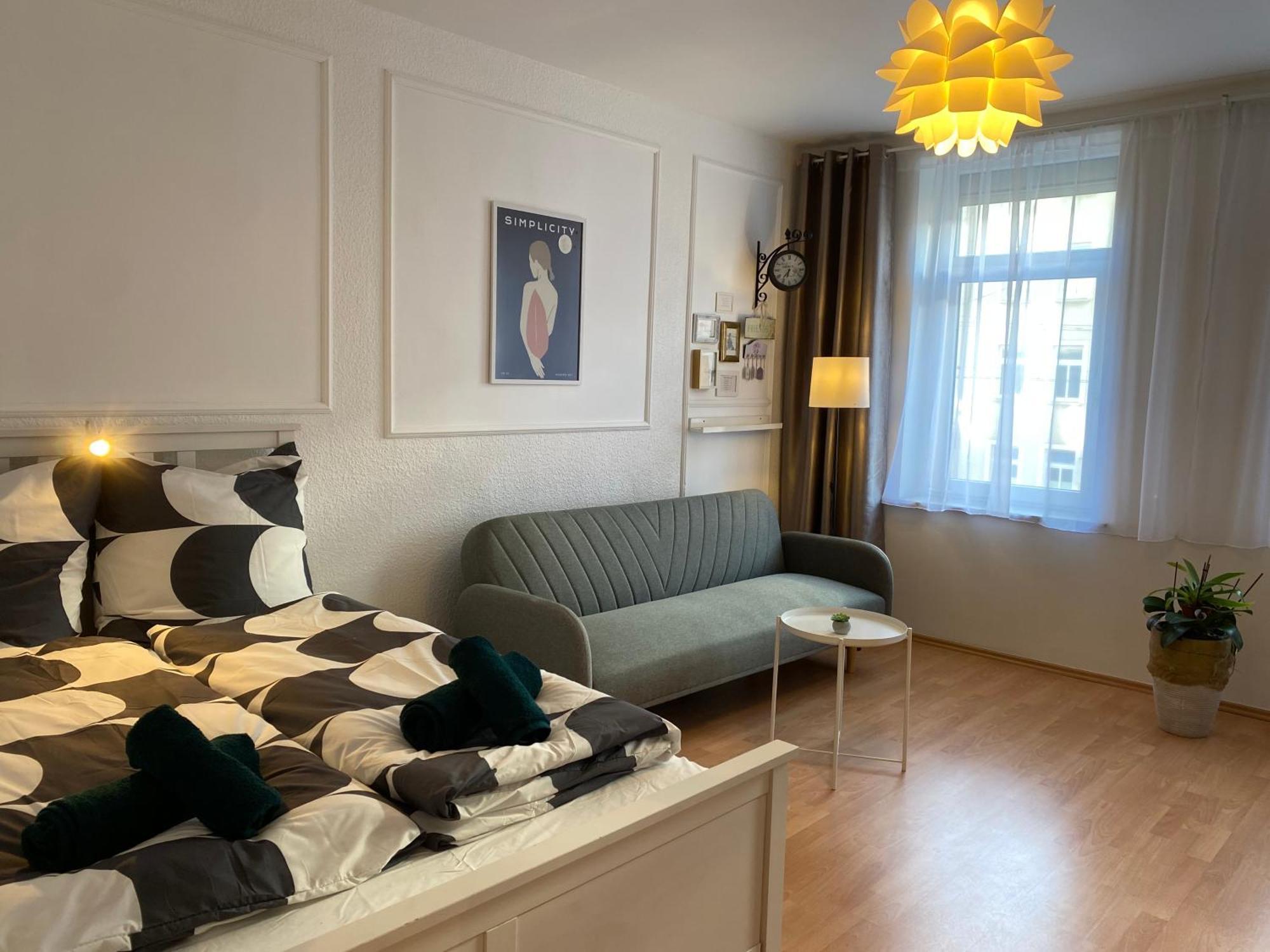 Accommodatie bij particulieren Modern & Cozy Leipzig-gohlis