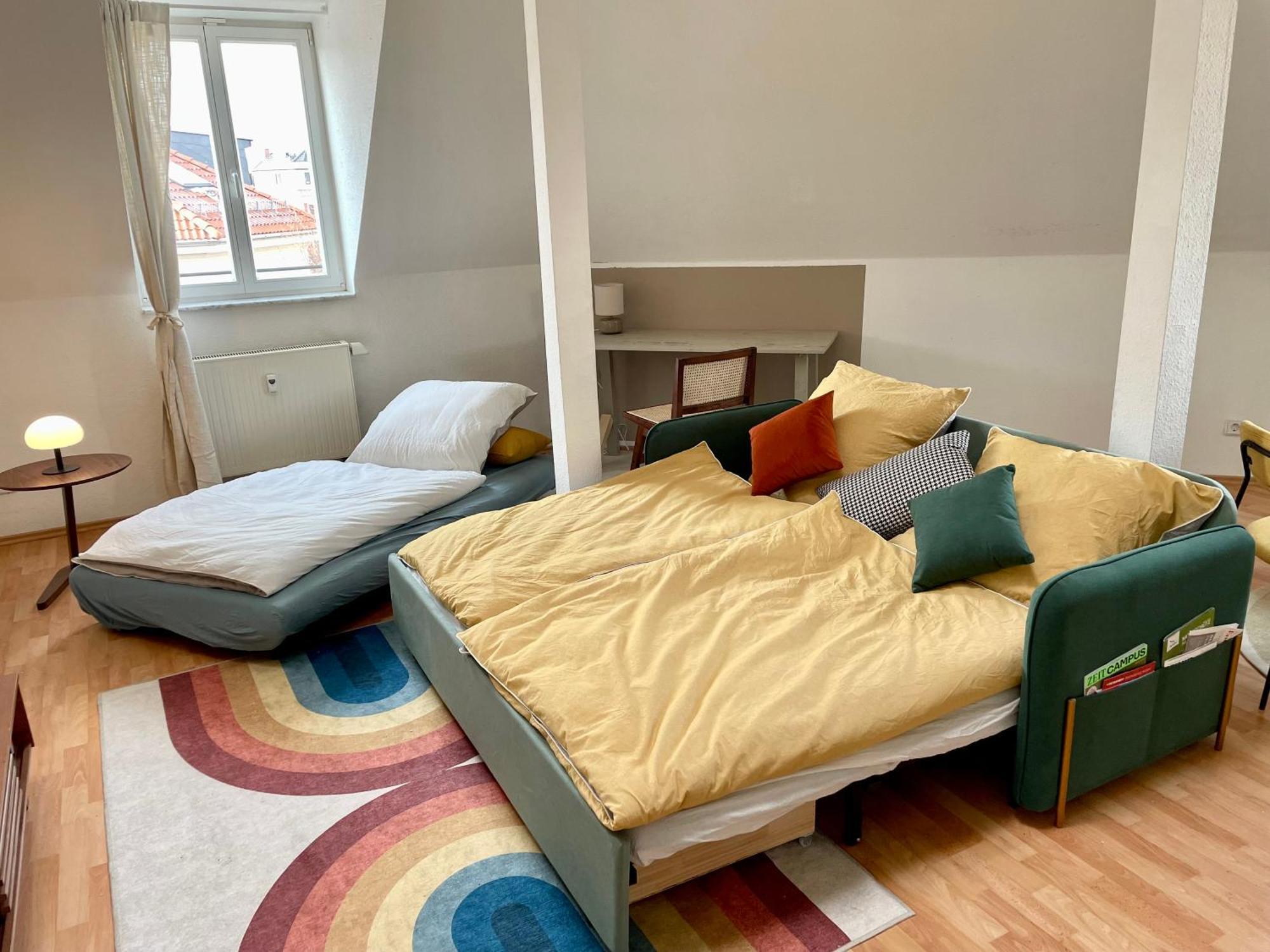Appartement Familientraum-kueche-waschtrockner-playstation-netflix-wifi Leipzig