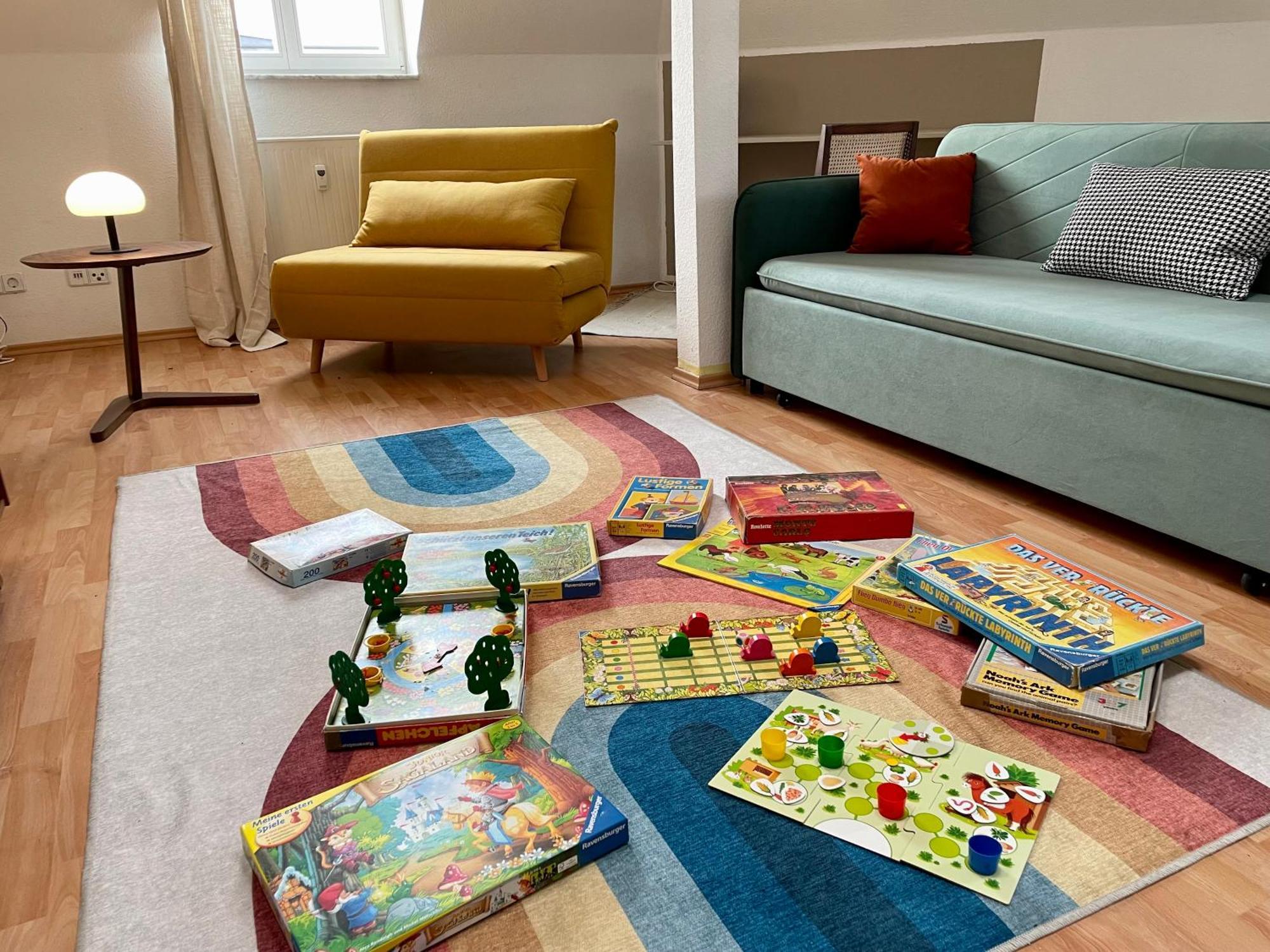 Apartment Familientraum-kueche-waschtrockner-playstation-netflix-wifi Leipzig