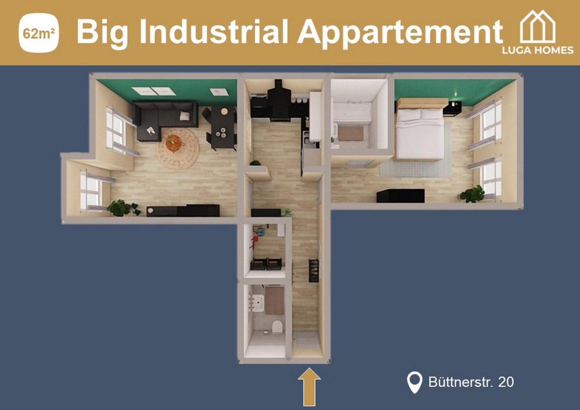 Appartement Luga Homes - Gewandhaus