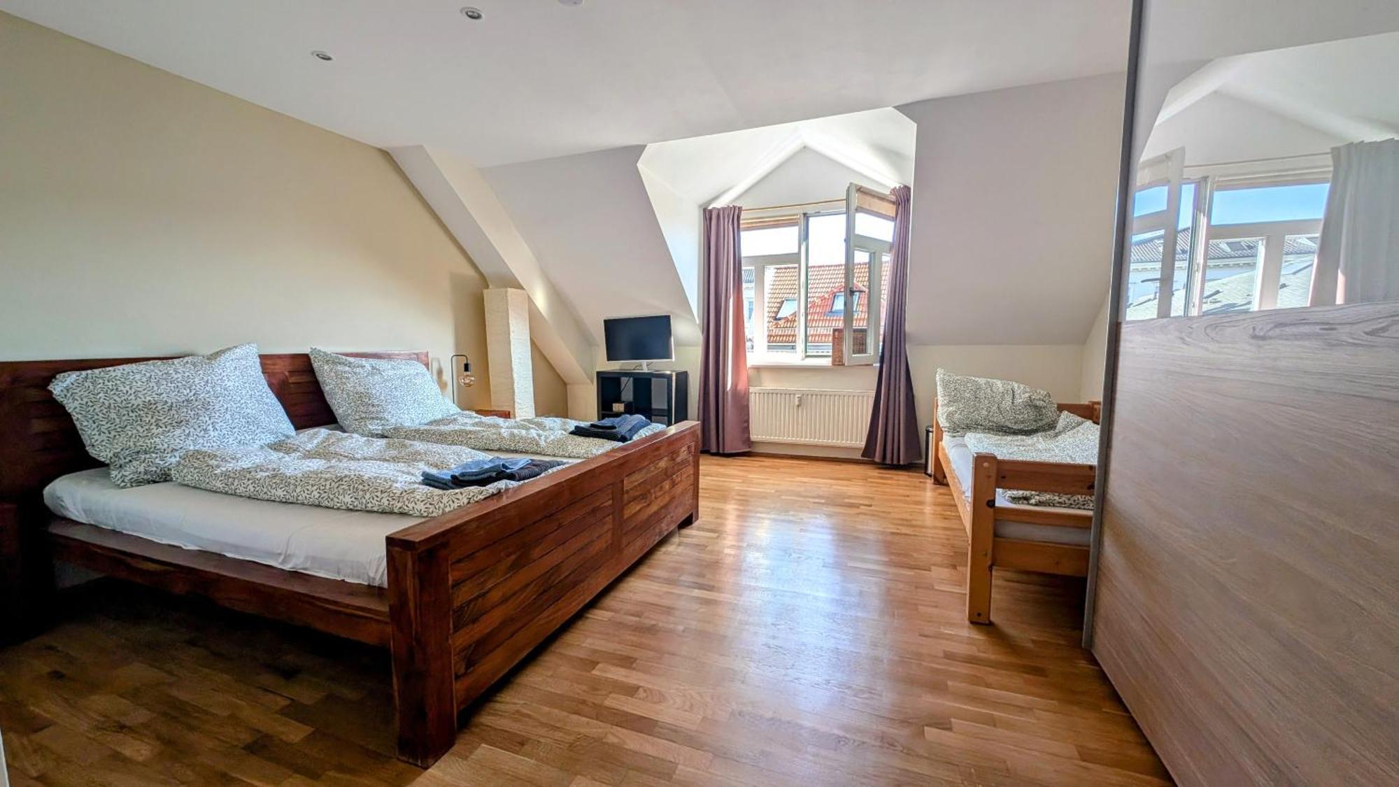 Appartement Grosszuegige Maisonette Ueber Dem Leipziger Zentrum