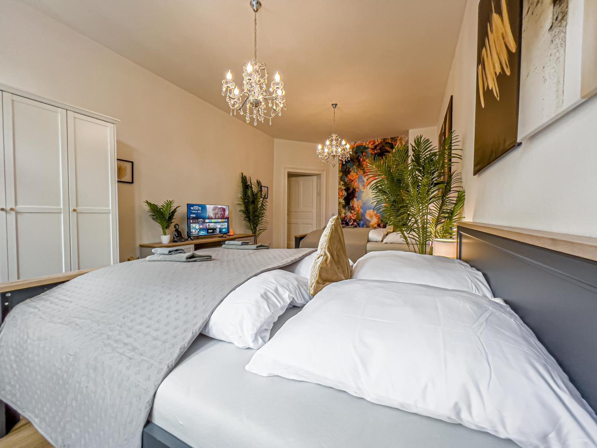 Appartement Grosse 3 Schlafzimmer Mit Kueche, Bad, Waschmaschine & Balkon Am Zoo