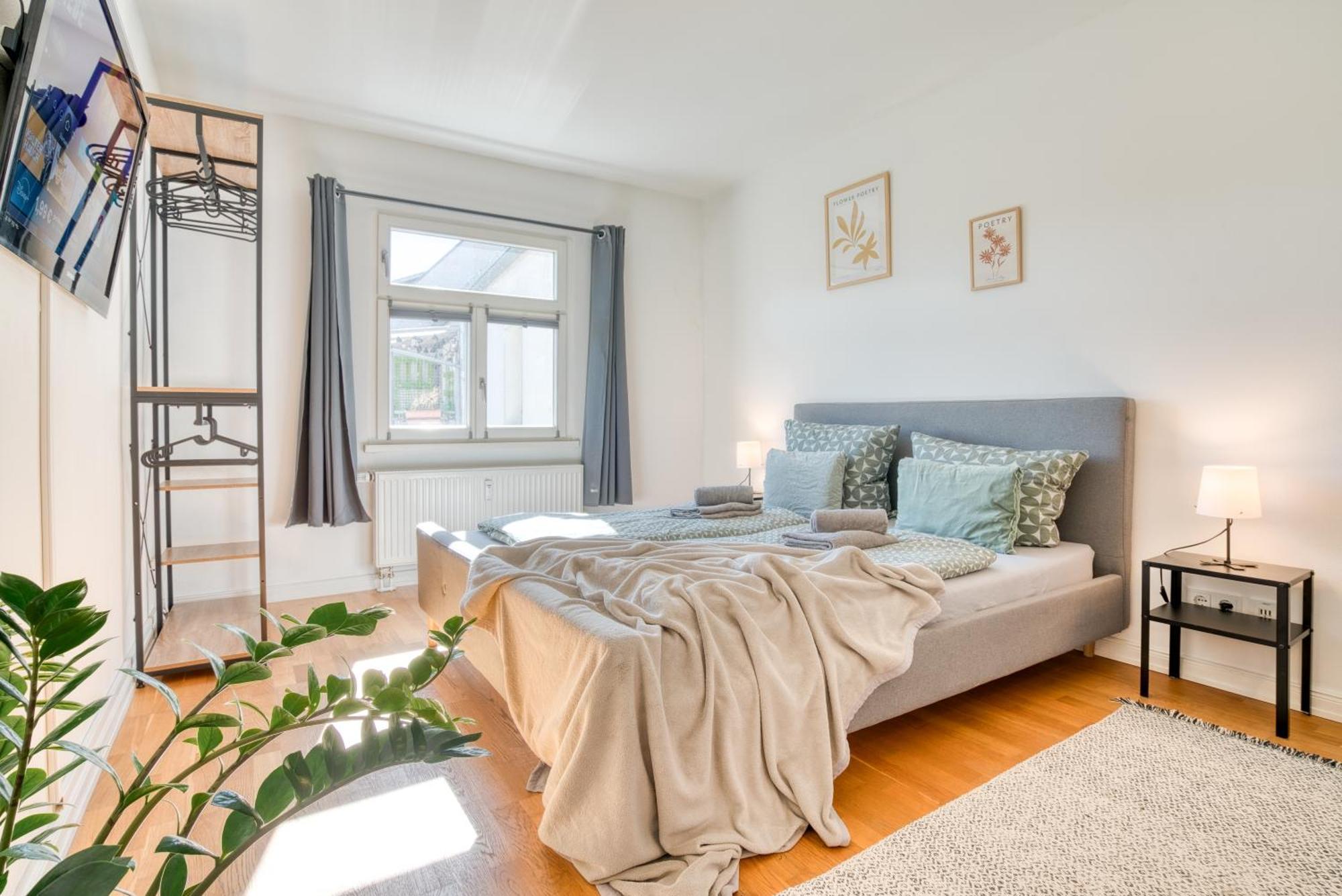 Appartement Homy I Stadtrandflair Im Sueden Leipzigs - Netflix *