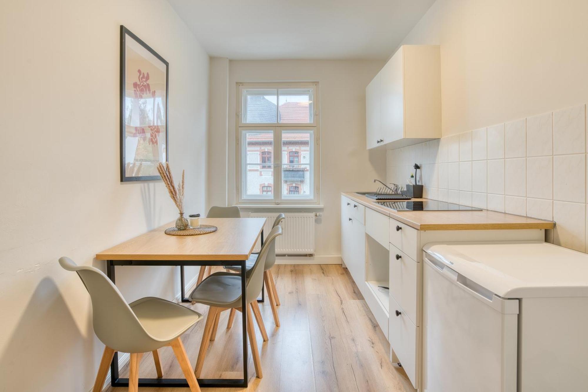 Appartement Homy I Stylisches Retroapartment Netflix & Wlan Leipzig