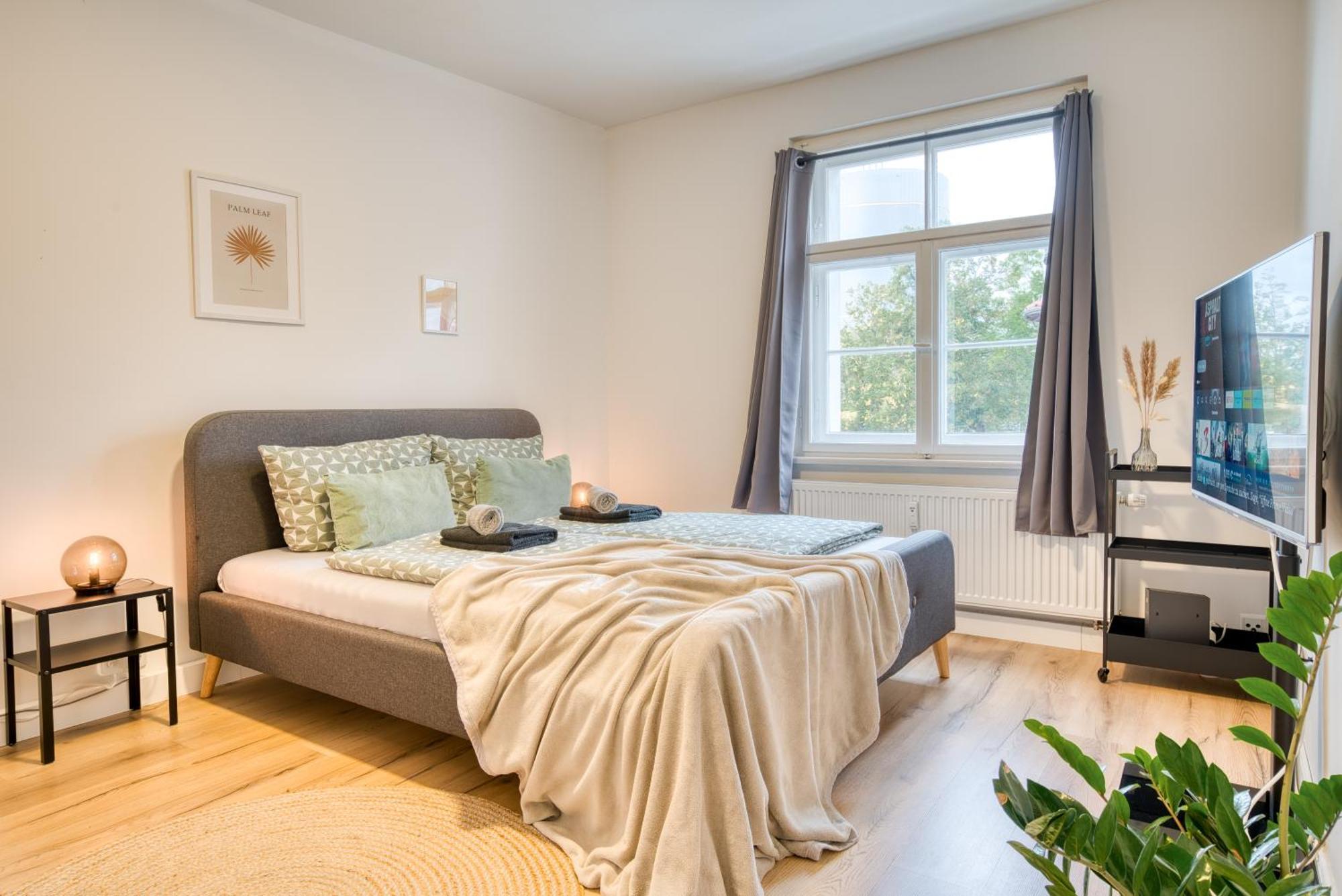 Homy I Stylisches Retroapartment Netflix & Wlan *