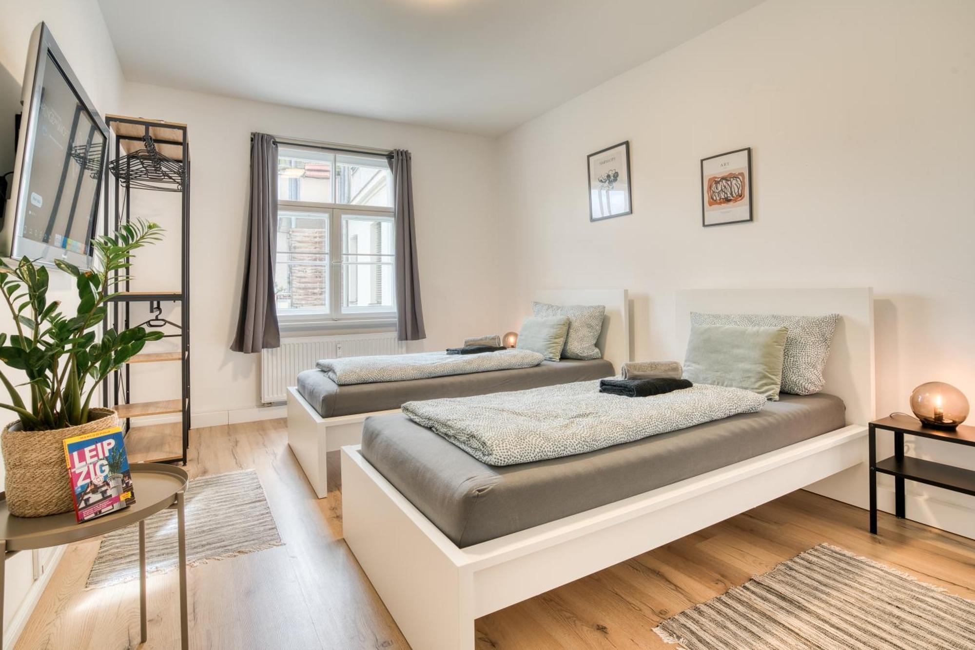 Homy I Stylisches Retroapartment Netflix & Wlan * Leipzig