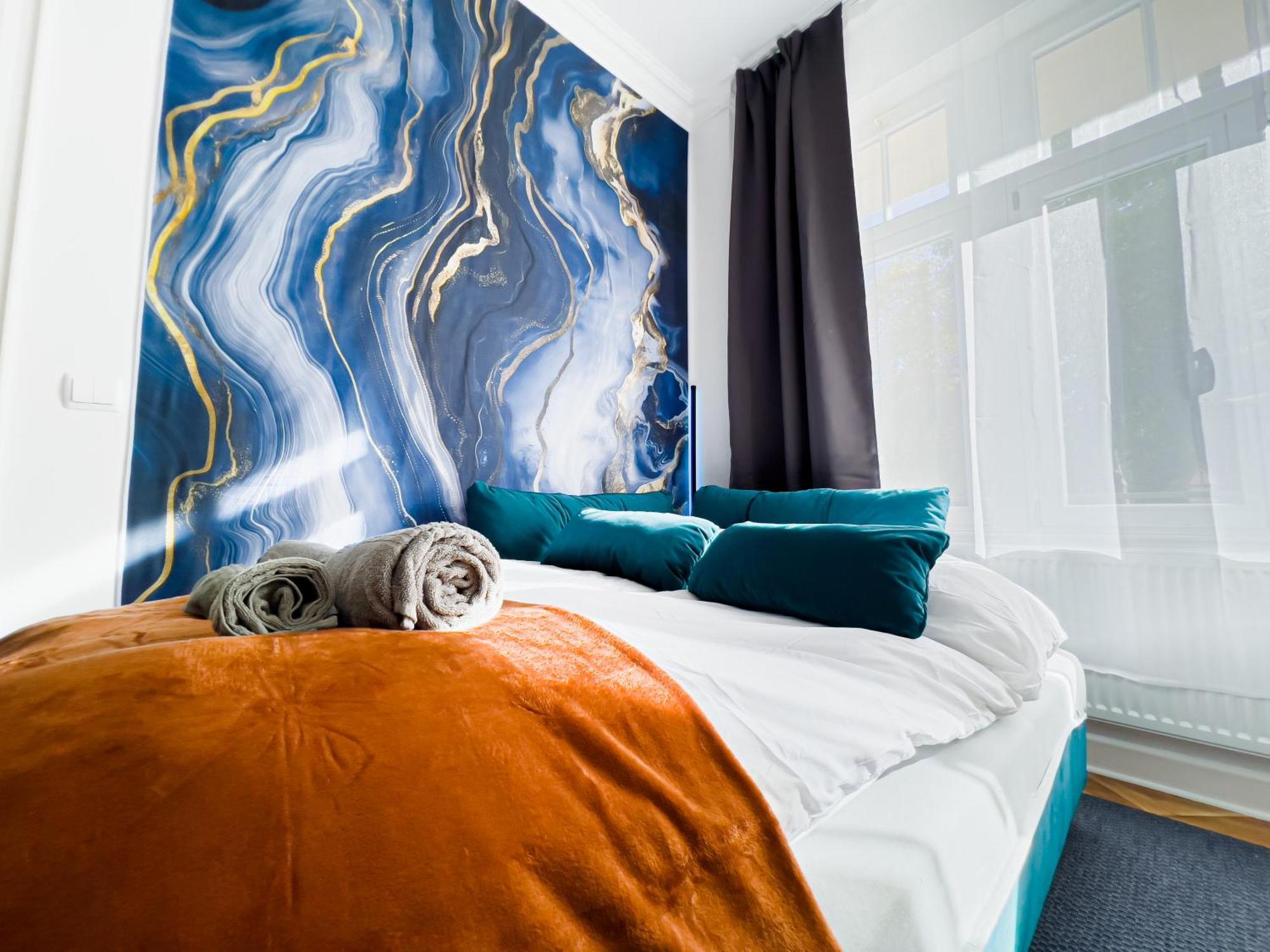 Erstklassiges Ferienapartment Citynah Mit 1 Schlafzimmer - Wifi, Tv, Kuechenzeile, Waschmaschine&trockner Leipzig