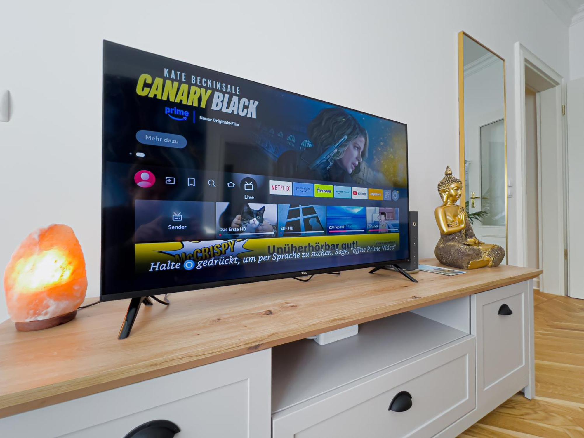 Apartment Erstklassiges Ferienapartment Citynah Mit 1 Schlafzimmer - Wifi, Tv, Kuechenzeile, Waschmaschine&trockner