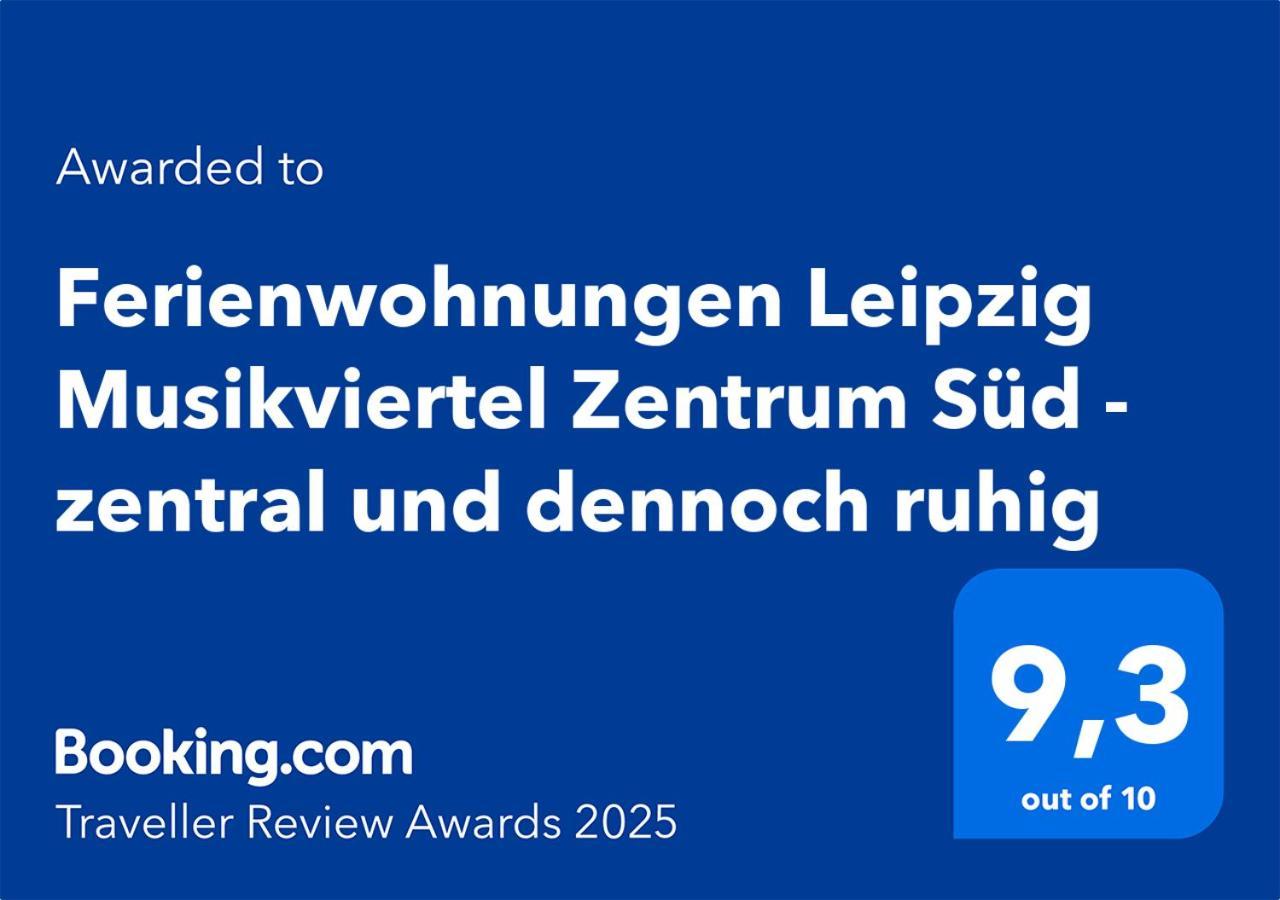 Apartment Musikviertel Zentrum Sued - Zentral Und Dennoch Ruhig Leipzig