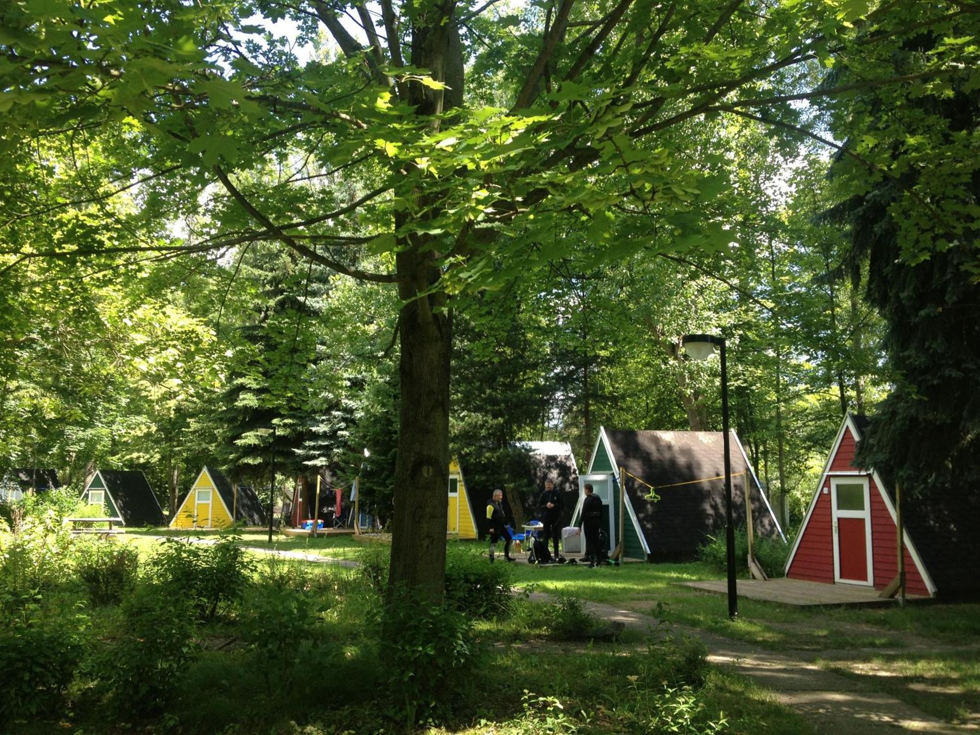 Finnhuette Im Kulkwitzer Vakantiehuis Leipzig