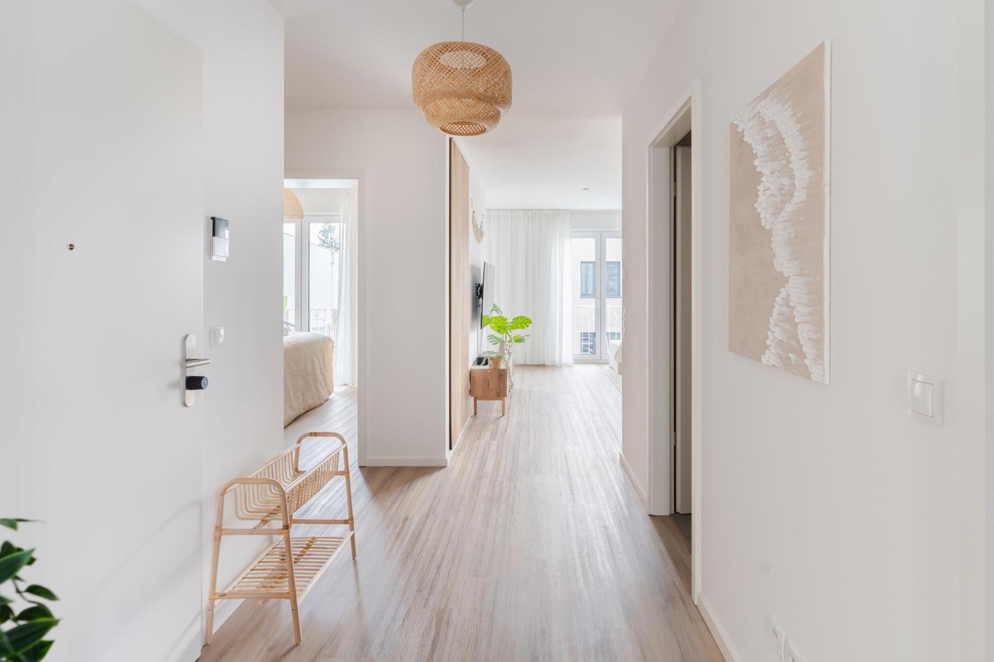 Premium-apartment Mit Balkon - Perfekt Fuer Familien, Gruppen Und Geschaeftsreisende - Zaya Leipzig