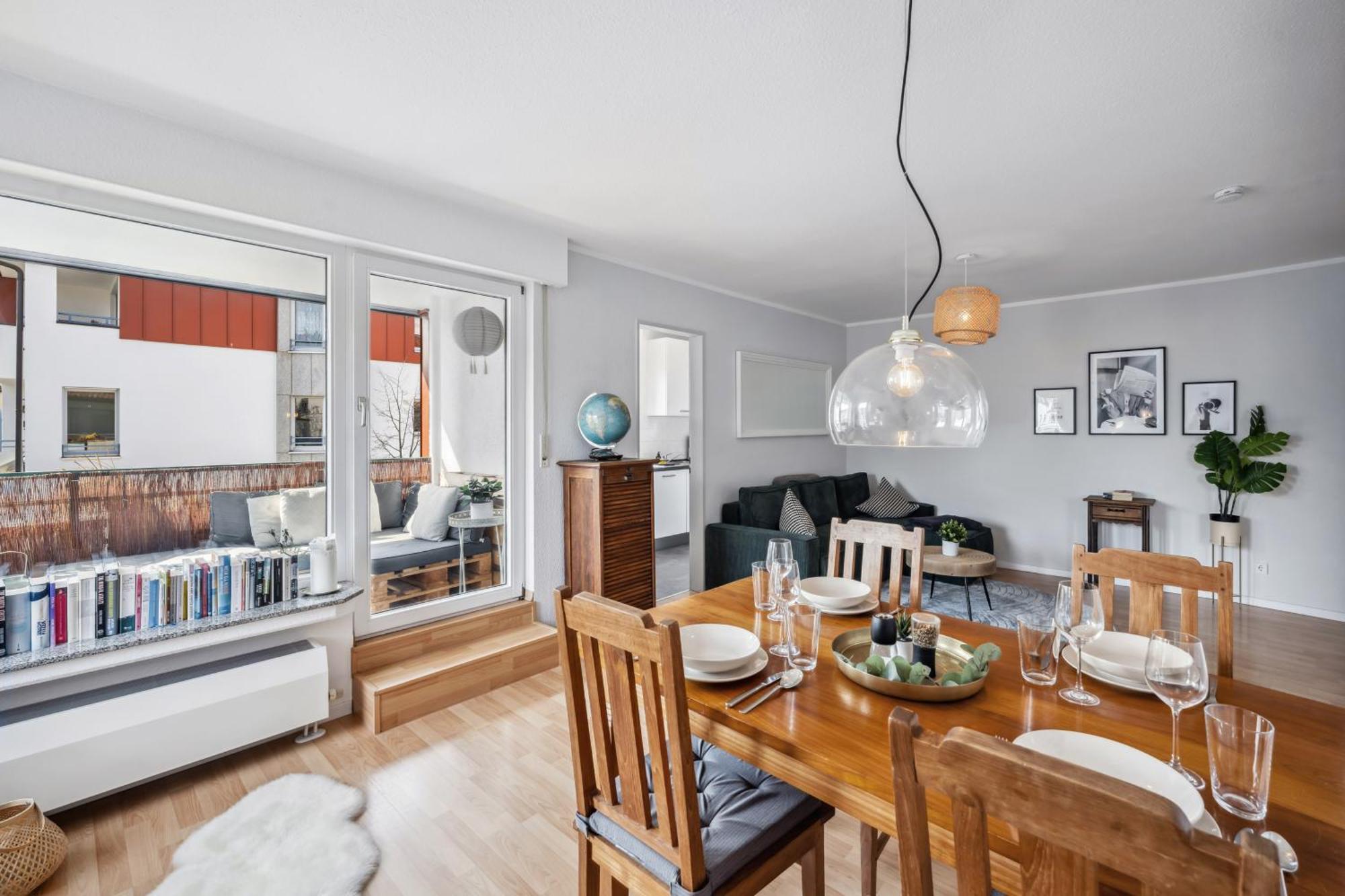 Traber 1 Sz Balkon Parkplatz & Sehr Ruhig Appartement Leipzig