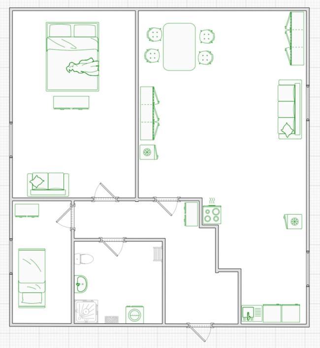 Familienfreundlich & Modern 3-zi-wohnung Zentrum