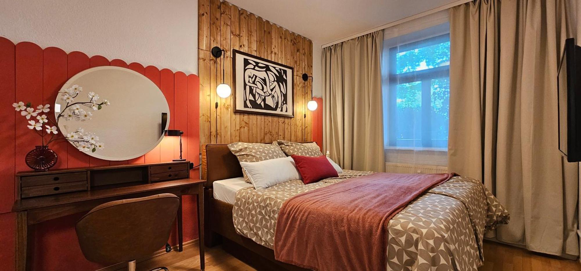 Stilvolles Design In Gohlis Mit Wlan,netflix, Waschmaschine Apartment Leipzig