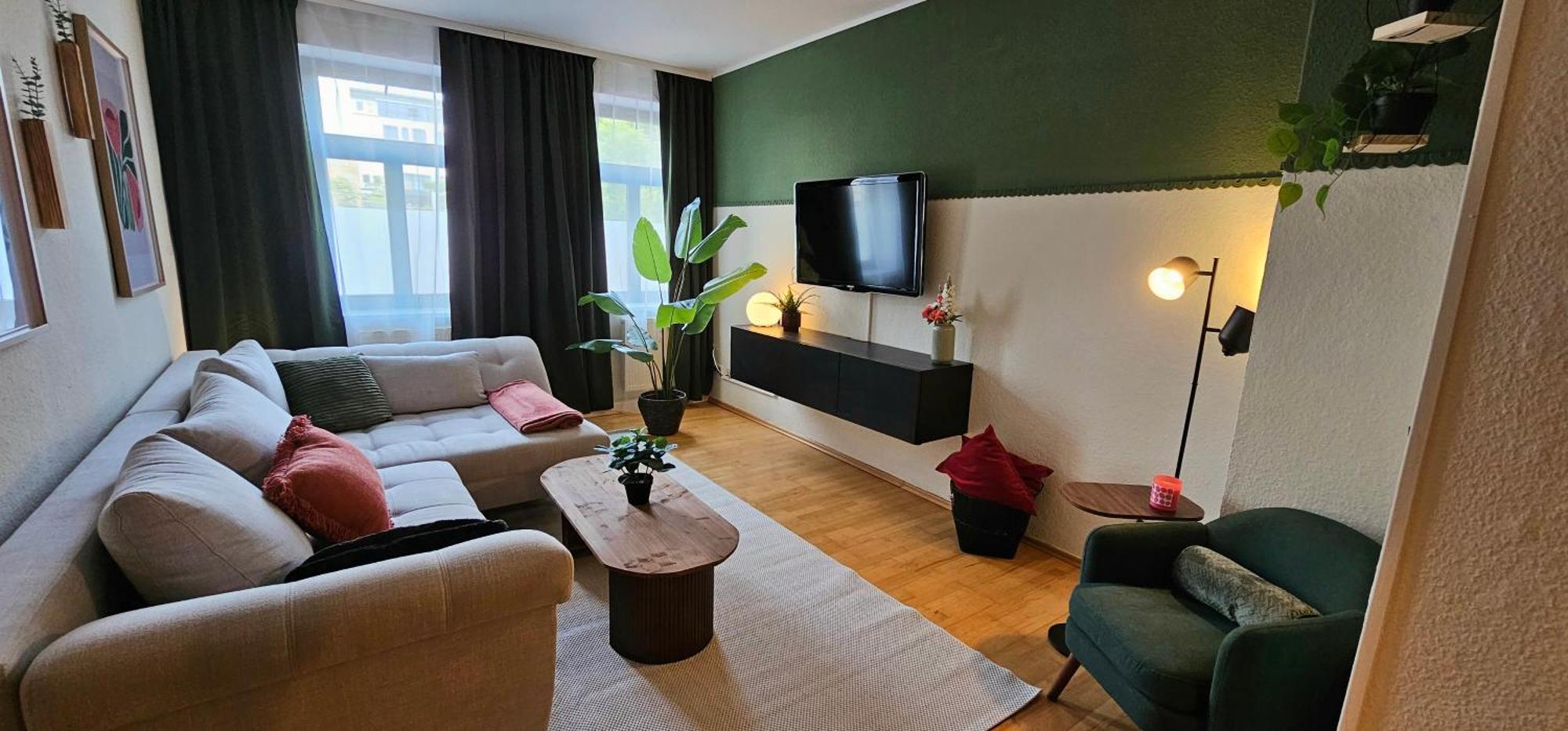 Stilvolles Design In Gohlis Mit Wlan,netflix, Waschmaschine * Leipzig