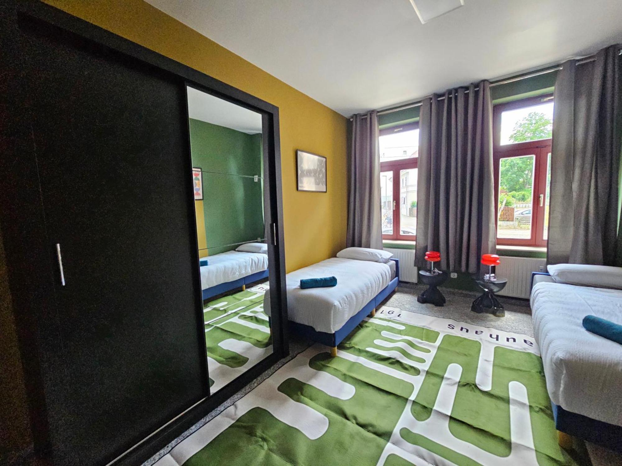 Stayinn Lindenau 2 Bedrooms 3 Single Beds And One Double Bed *